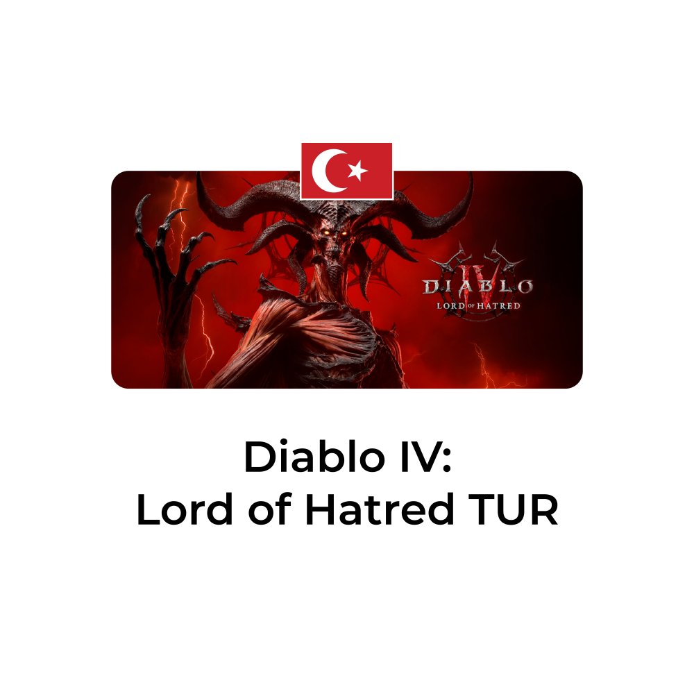 Diablo IV: Lord of Hatred турция