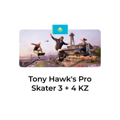 Tony Hawk's Pro Skater 3 + 4 казахстан