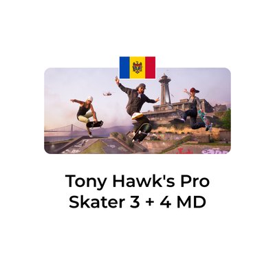 Tony Hawk's Pro Skater 3 + 4 молдова