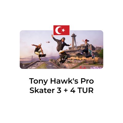 Tony Hawk's Pro Skater 3 + 4 турция